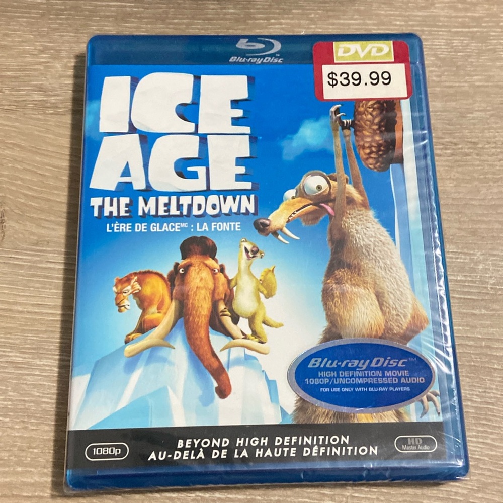 Ice Age: The Meltdown (Blu-ray Disc, 2008, Canadian) Factory Sealed